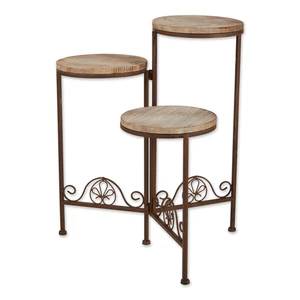 (image for) D1091 - Rustic Triple Planter Stand
