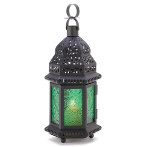 (image for) 13244 - Green Moroccan Lantern