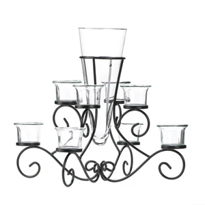 (image for) 10015370 - Scrollwork Candle Stand/Vase