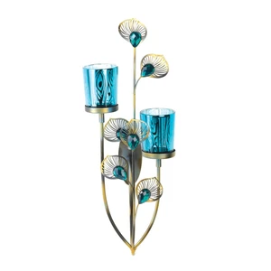 (image for) 10015948 - Peacock Plum Wall Sconce