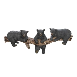 (image for) 10016200 - Black Bears Wall Plaque