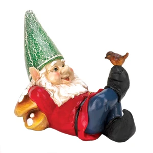 (image for) 10016214 - Lazy Gnome Solar Statue