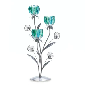 (image for) 10017547 - Peacock Bloom Candleholder