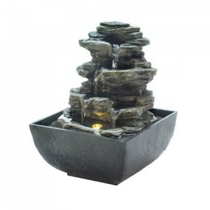 (image for) 10018474 - Rock Formation Tabletop Fountain