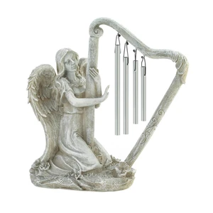 (image for) 10018699 - Angel/Harp Windchime