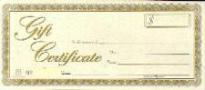 Gift Certificates