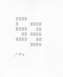 (image for) 020201 - Braille Birthday Card (YR1)