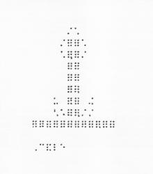 010301 - Braille Anniversary Card (CNDL1)