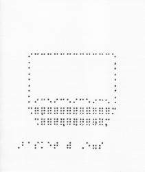 (image for) 070101 - Braille Easter Card (BSK1)