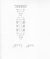 (image for) 080301 - Braille Father's Day Card (NT2)