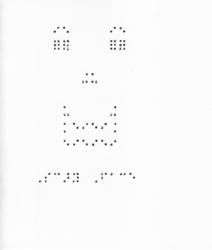 (image for) 210101 - Braille Halloween Card (SCF1)