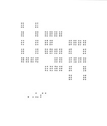 290301 - Braille Memorial Day Card (USA1)