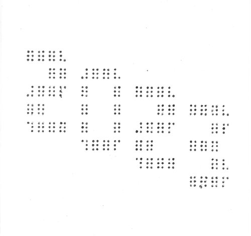 180201B - Braille Christmas Card (YR1)