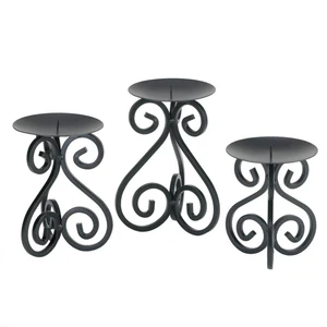 Scrollwork Candle Stands (S3)