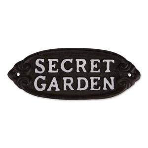 Secret Garden Sign