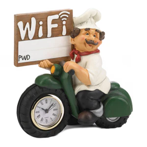 Chef Wifi/Sign Clock