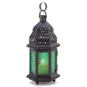 Green Moroccan Lantern