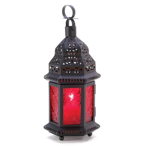 Red Moroccan Lantern