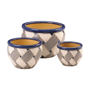 Geo Print Planters
