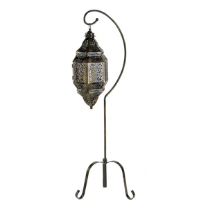 (image for) 12575 - Moraccan Candle Lantern/Stand - Click Image to Close