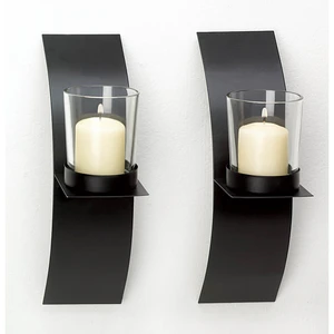 39066 Candle Sconce Duo