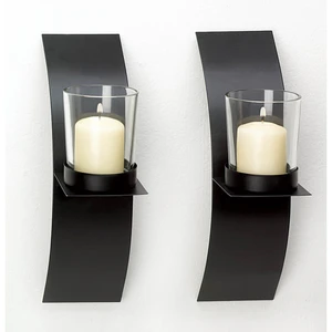 Mod-Art Candle Sconces (S2)