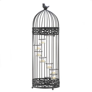 D1232 Birdcage Candle Stand