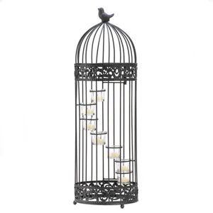 (image for) D1232 - Birdcage Staircase Candle Stand