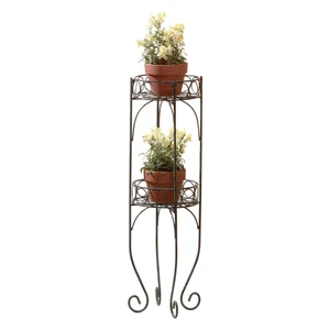 (image for) 28232S - Two-Tier Plant Stand - Click Image to Close