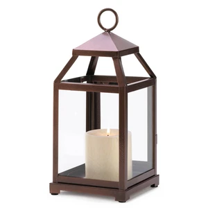 (image for) 14126 - Bronze Contemporary Lantern - Click Image to Close