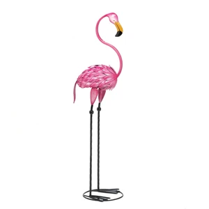 Tropical Flamingo Statue