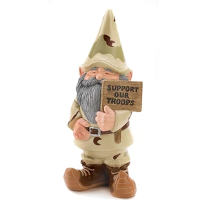 Support our Troops Gnome