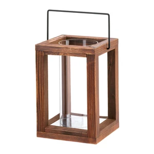 (image for) 10015437 - Garden Wood Lantern - Click Image to Close