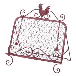 (image for) 10015878 - Rooster Cookbook Stand - Click Image to Close