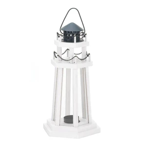 Lighthouse Wooden Lantern