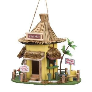 (image for) 10015970 - Tiki Hut Birdhouse