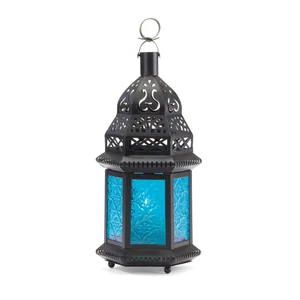 (image for) 37438 - Blue Moroccan Lantern