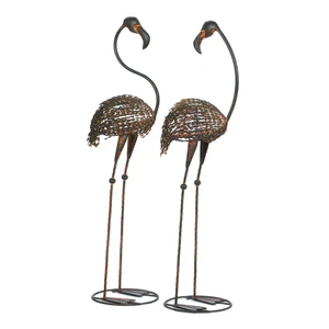 (image for) 10017004 - Wild Flamingo Garden Art (S2)