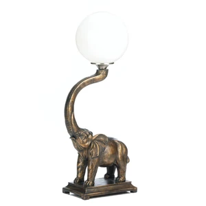 (image for) 10017184 - Trumpeting Elephant Lamp - Click Image to Close