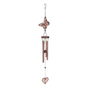 (image for) 10017701 - Butterfly/Heart Windchime