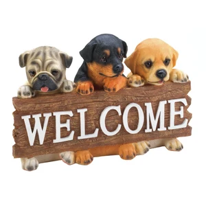 10017870 Puppy Welcome Sign