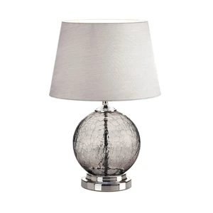 (image for) 10018358 - Cracked Glass Table Lamp - Click Image to Close