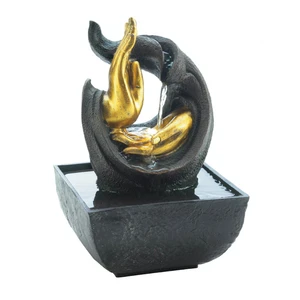 (image for) 10018475 - Golden Hands Tabletop Fountain - Click Image to Close