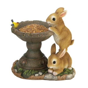 (image for) 10018695 - Playful Bunnies Bird Feeder