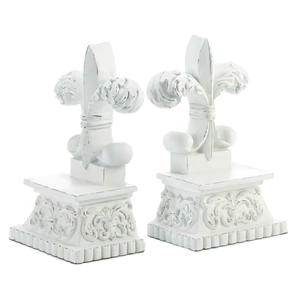 Fleur-De-Lis Bookends