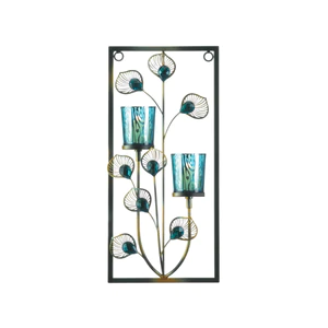 10018914 Peacock Wall Sconce