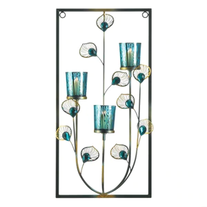 Peacock Wall Sconce