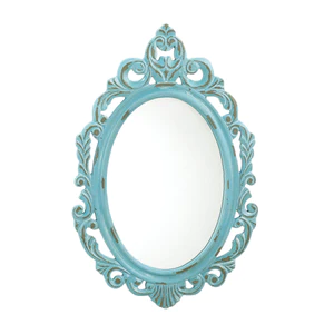 (image for) 10018923 - Baby Blue Wall Mirror - Click Image to Close