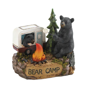 Camping Bear Family
