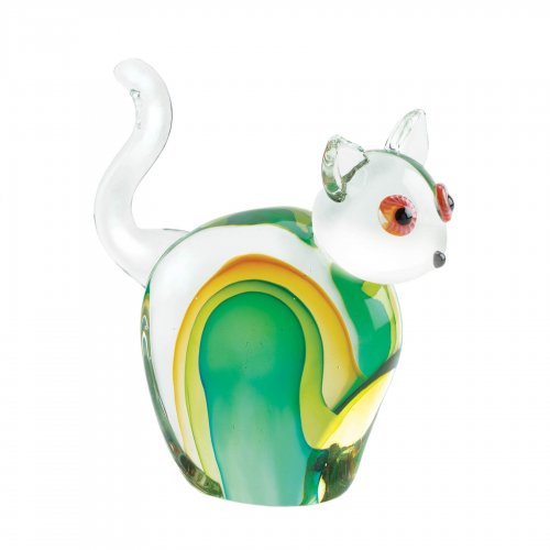 (image for) 10019070 - Cat Art Glass